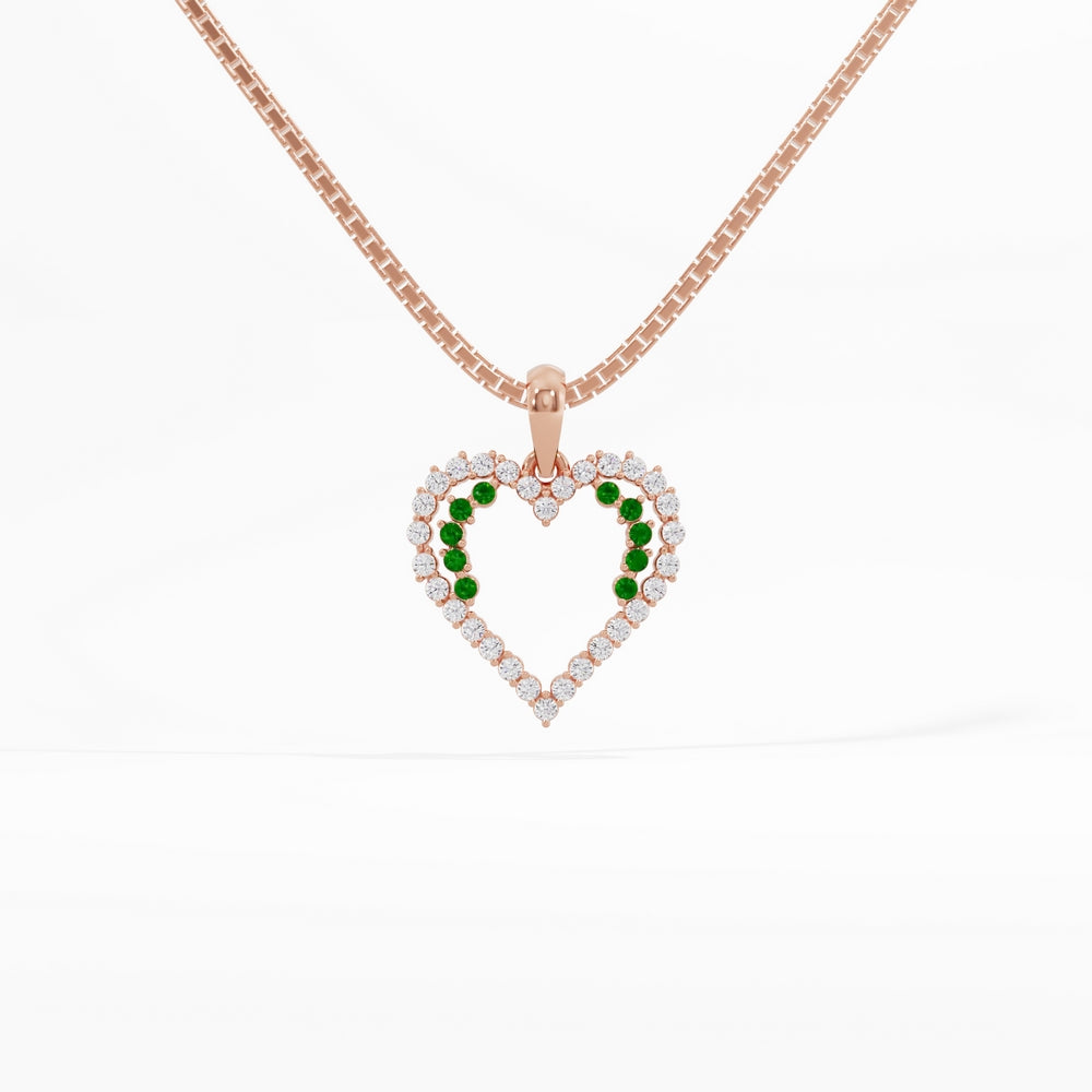 #metal_rose-gold-plated#stone-colour_emerald-green