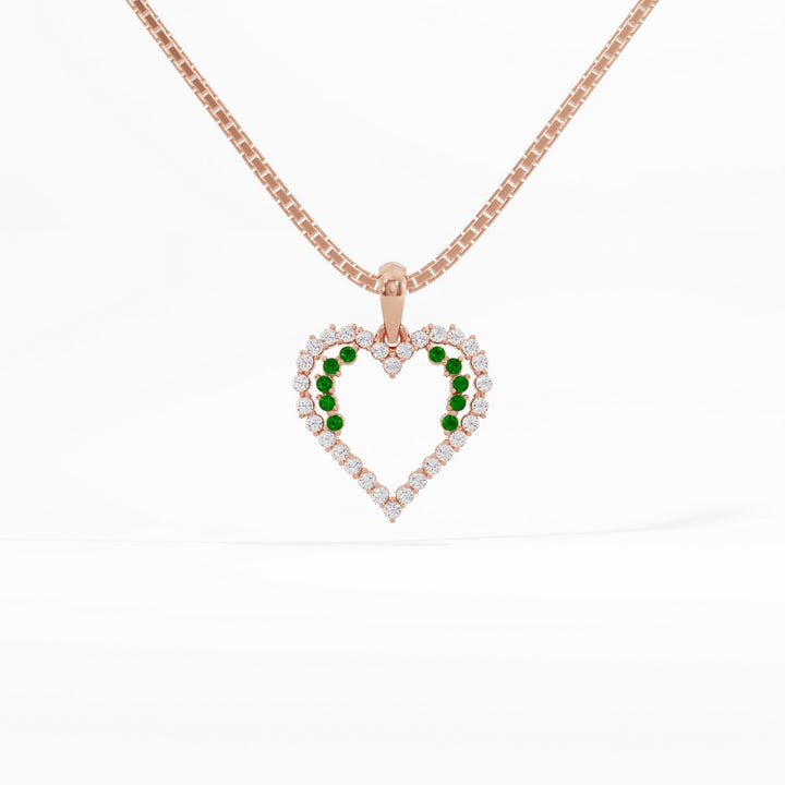 #metal_rose-gold-plated#stone-colour_emerald-green