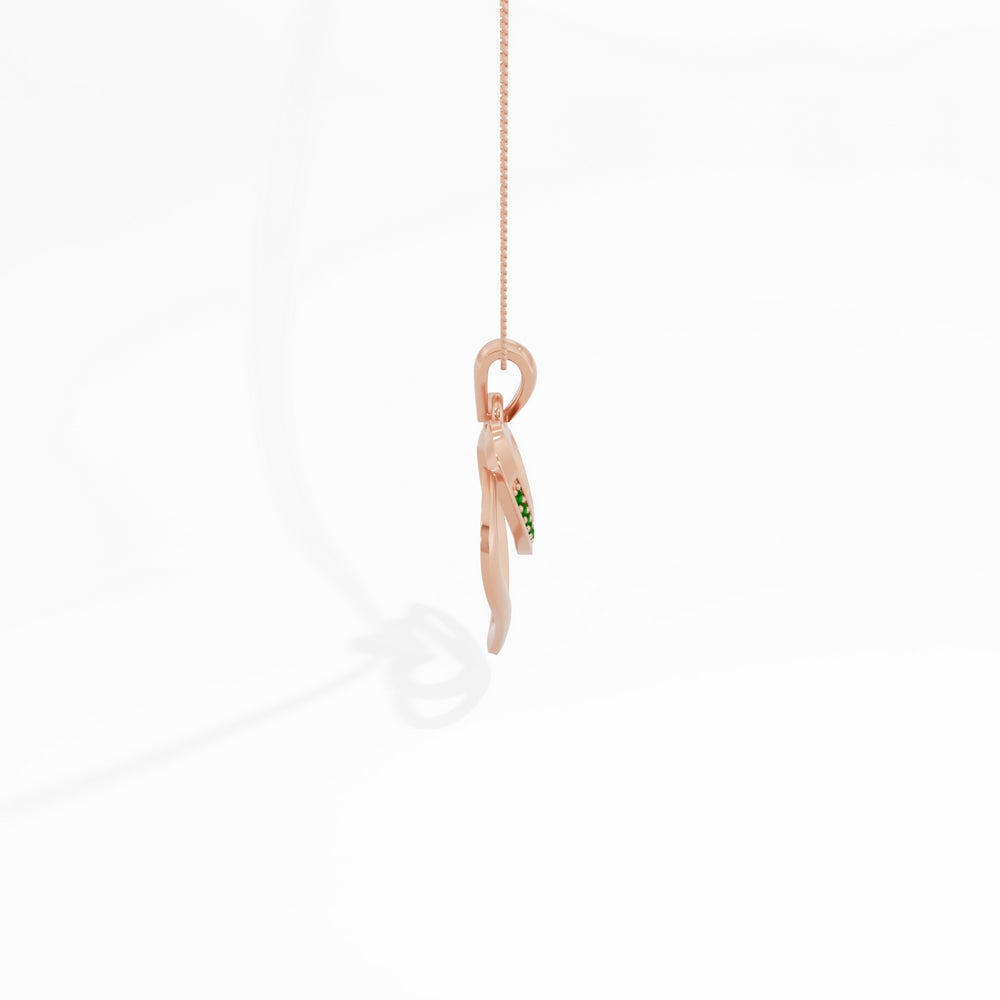 #metal_rose-gold-plated#stone-colour_emerald-green