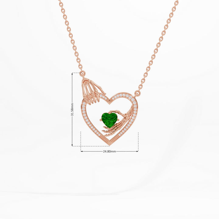 #metal_rose-gold-plated#stone-colour_emerald-green