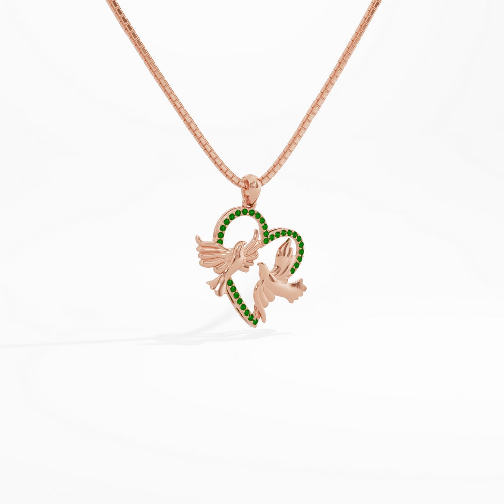 #metal_rose-gold-plated#stone-colour_emerald-green