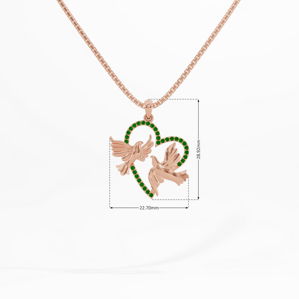 #metal_rose-gold-plated#stone-colour_emerald-green