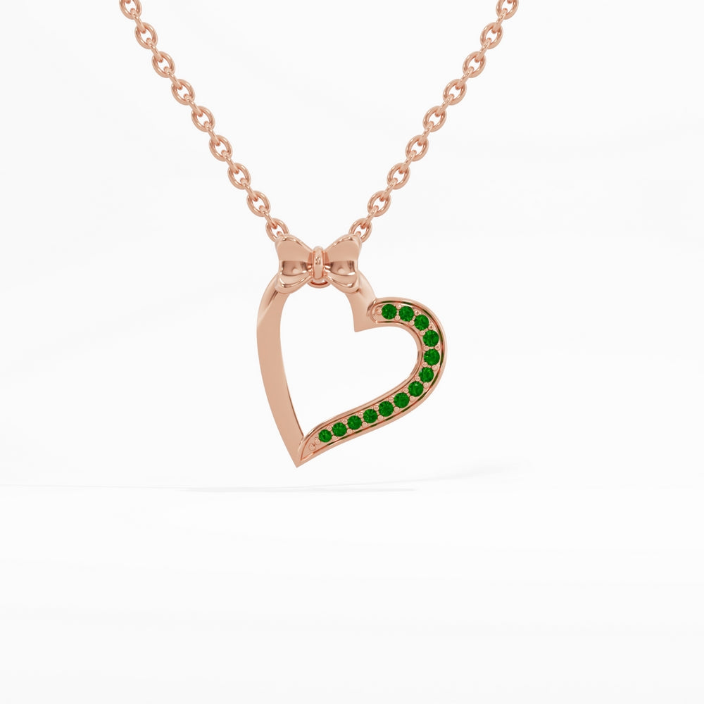 #metal_rose-gold-plated#stone-colour_emerald-green