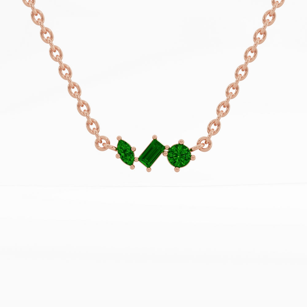 #metal_rose-gold-plated#stone-colour_emerald-green