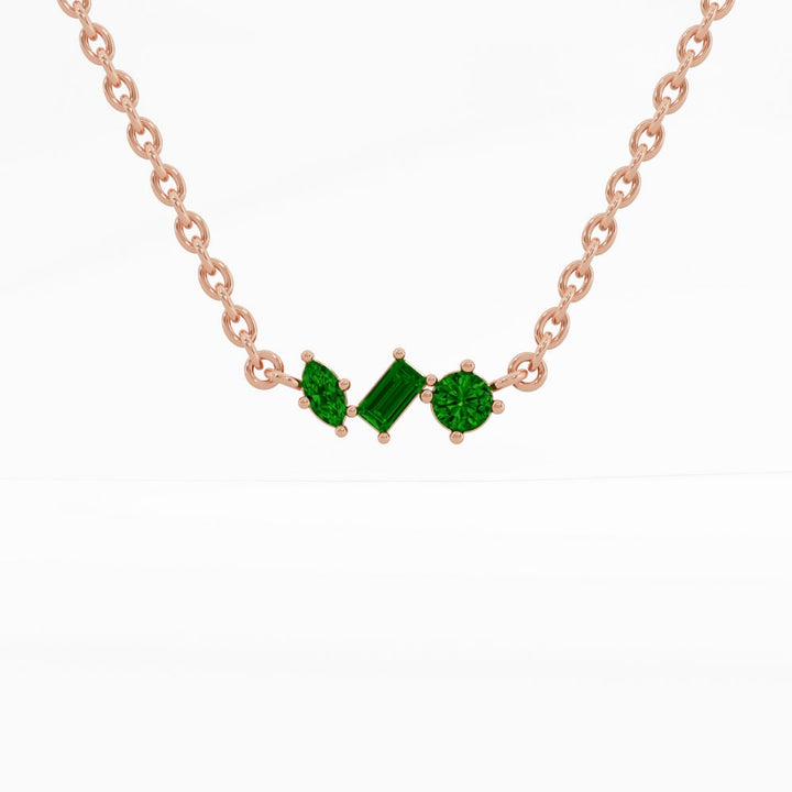 #metal_rose-gold-plated#stone-colour_emerald-green
