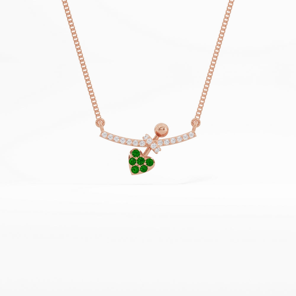 #metal_rose-gold-plated#stone-colour_emerald-green