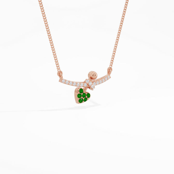 #metal_rose-gold-plated#stone-colour_emerald-green
