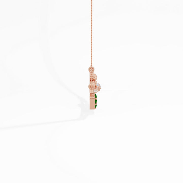 #metal_rose-gold-plated#stone-colour_emerald-green