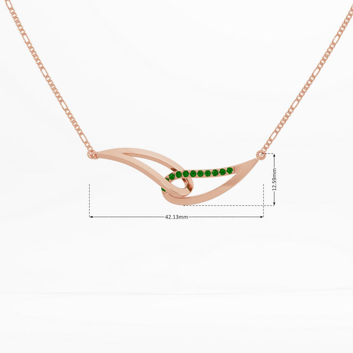 #metal_rose-gold-plated#stone-colour_emerald-green