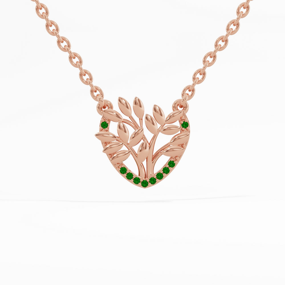 #metal_rose-gold-plated#stone-colour_emerald-green
