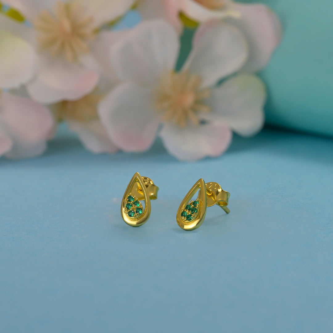 #metal_gold-plated#stone-colour_emerald-green