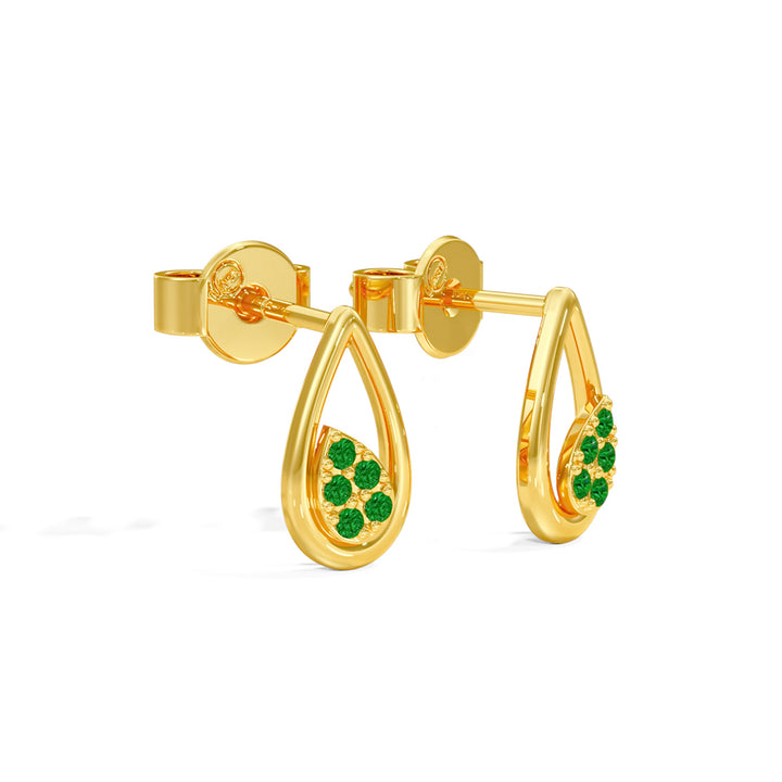 #metal_gold-plated#stone-colour_emerald-green