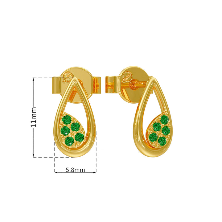 #metal_gold-plated#stone-colour_emerald-green