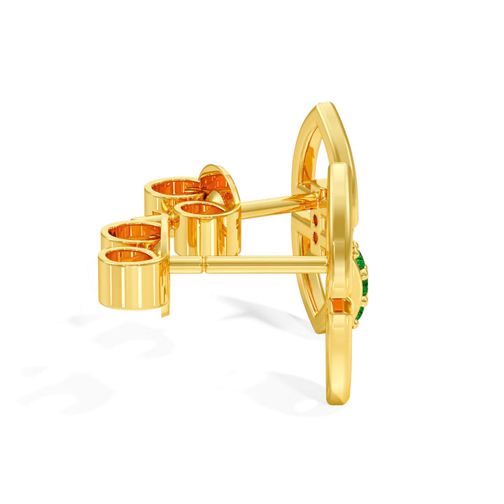 #metal_gold-plated#stone-colour_emerald-green