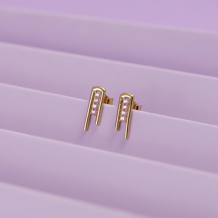Luminous Arc Earrings