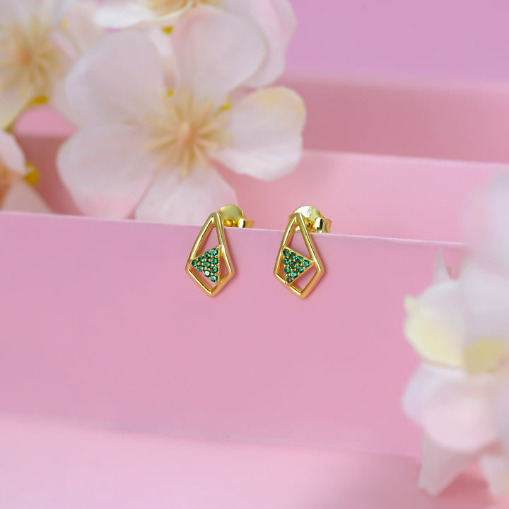 #metal_gold-plated#stone-colour_emerald-green