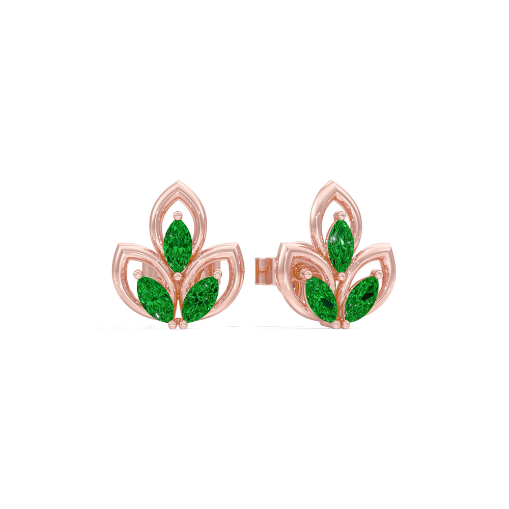 #metal_rose-gold-plated#stone-colour_emerald-green