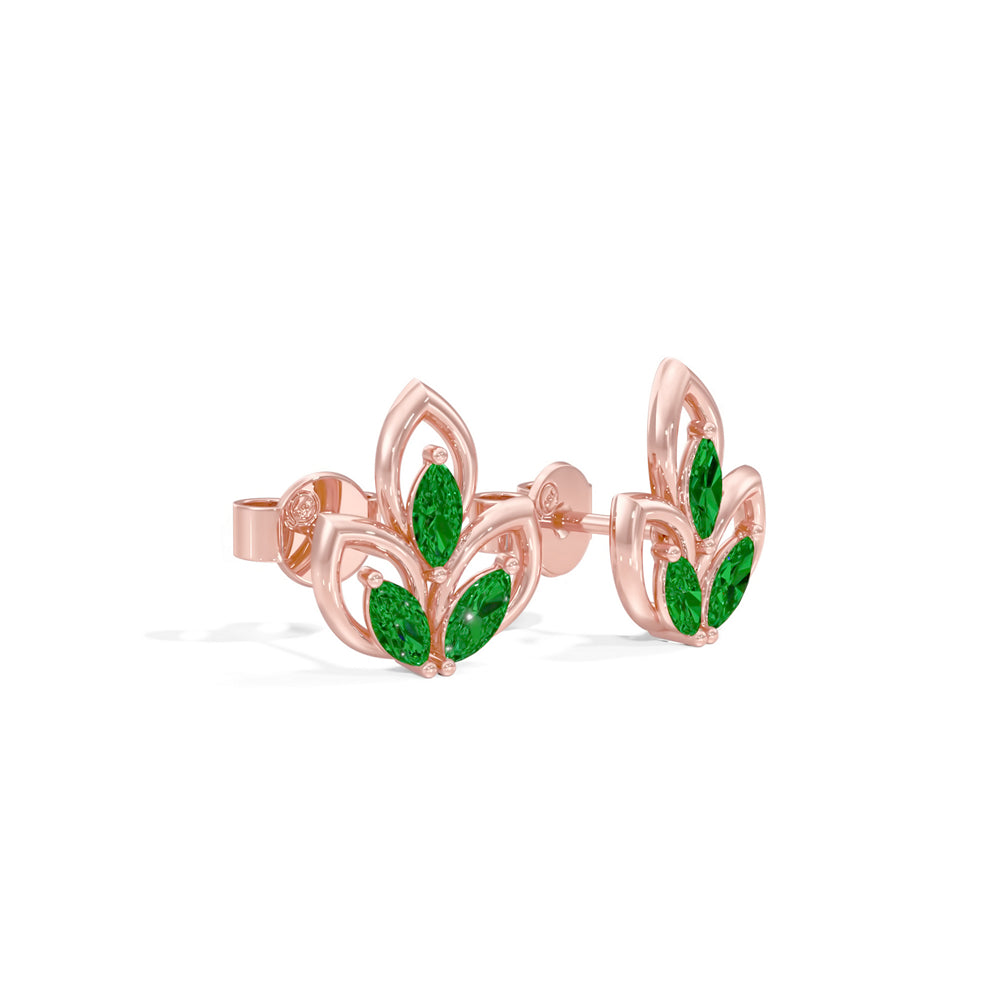 #metal_rose-gold-plated#stone-colour_emerald-green