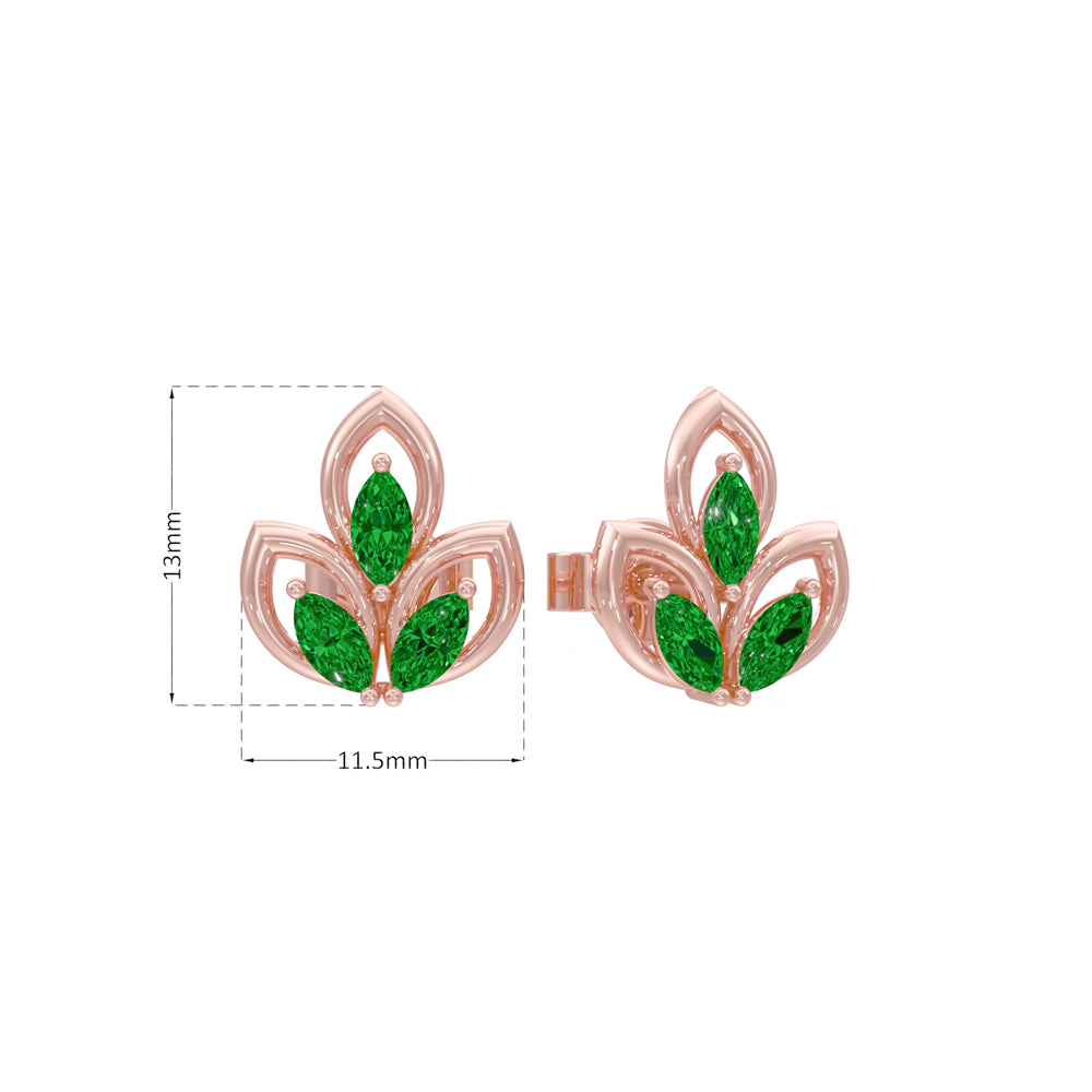 #metal_rose-gold-plated#stone-colour_emerald-green