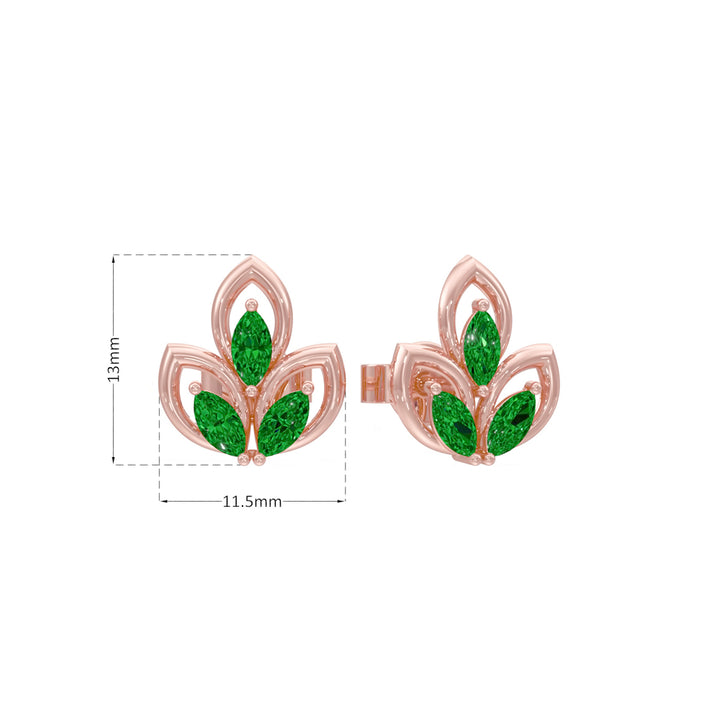 #metal_rose-gold-plated#stone-colour_emerald-green