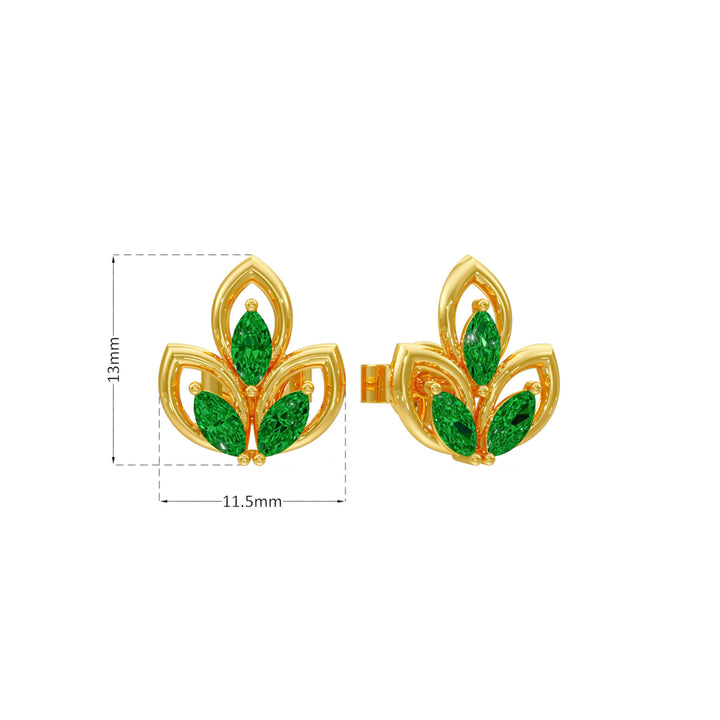 #metal_gold-plated#stone-colour_emerald-green