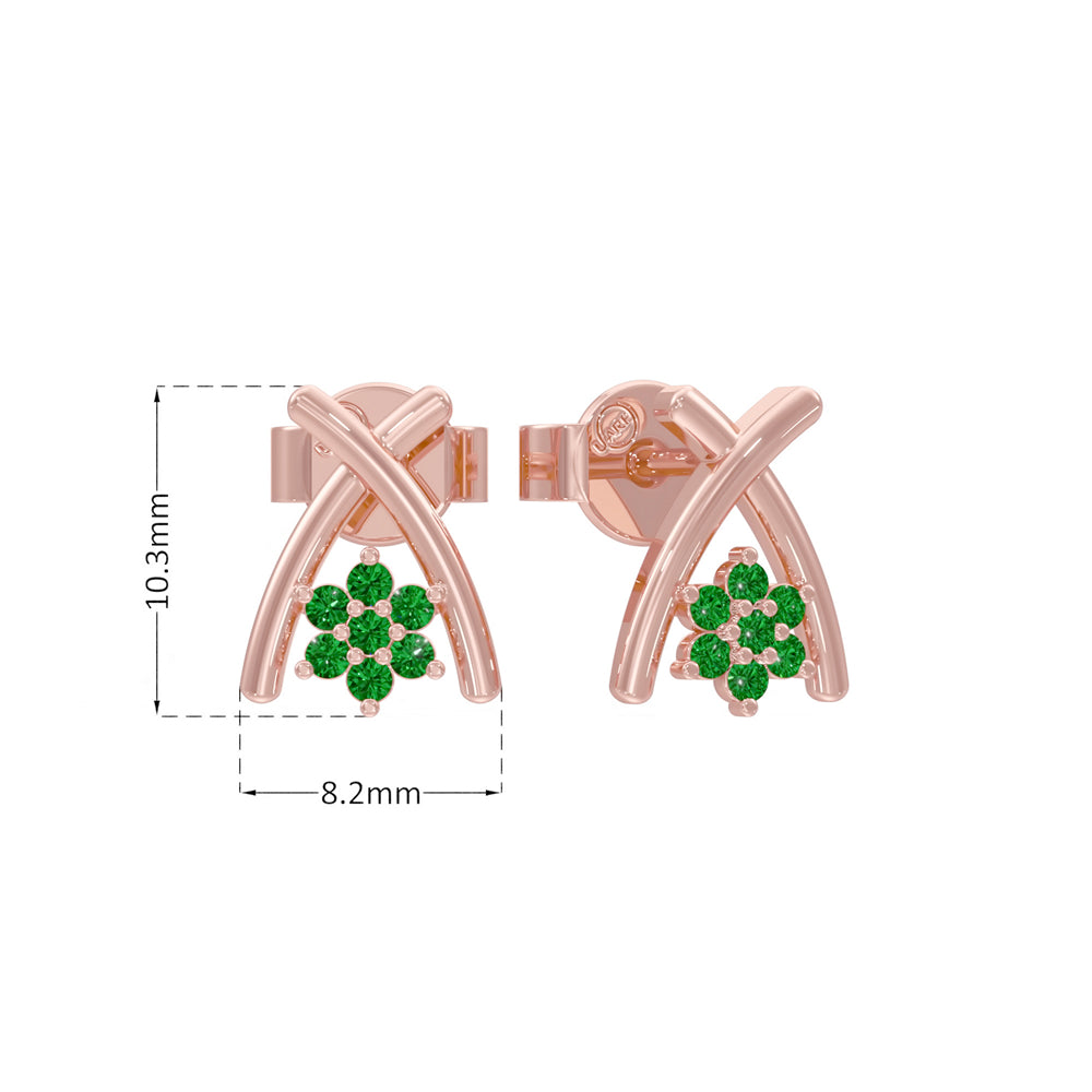 #metal_rose-gold-plated#stone-colour_emerald-green