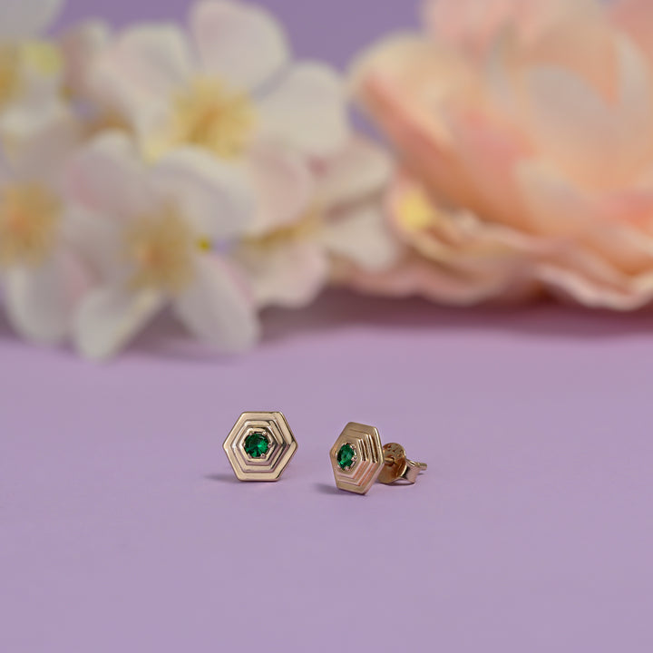#metal_rose-gold-plated#stone-colour_emerald-green