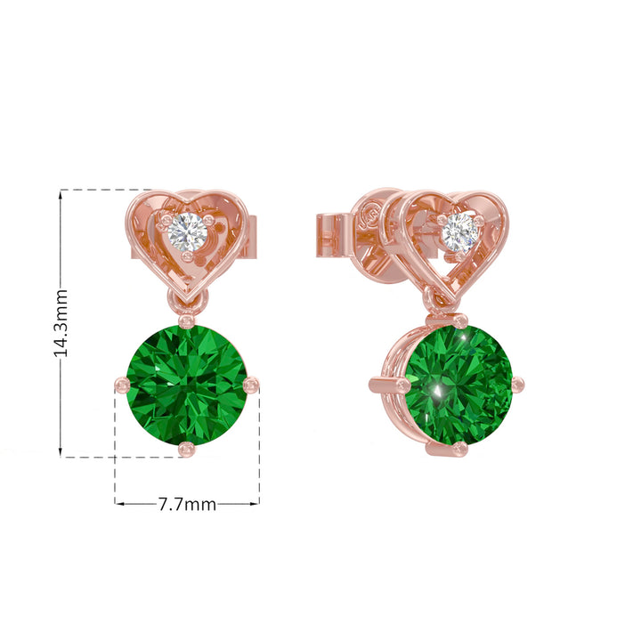 #metal_rose-gold-plated#stone-colour_emerald-green