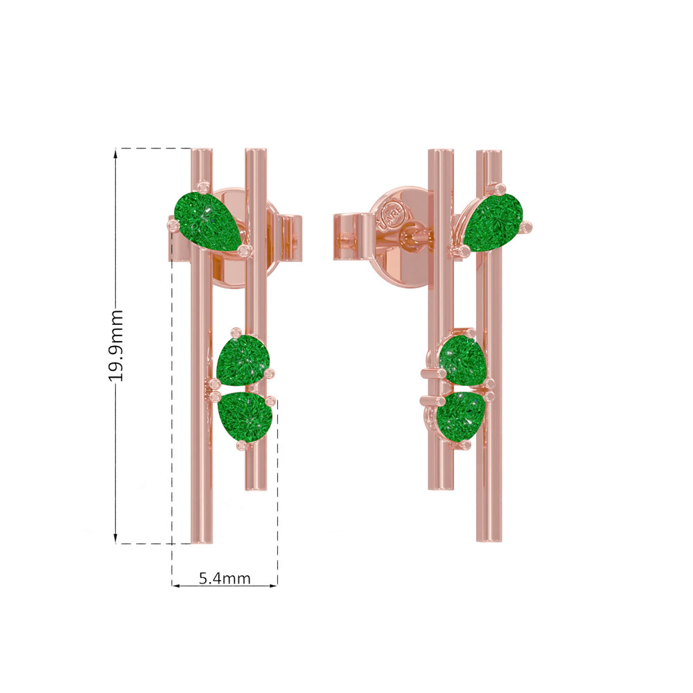 #metal_rose-gold-plated#stone-colour_emerald-green
