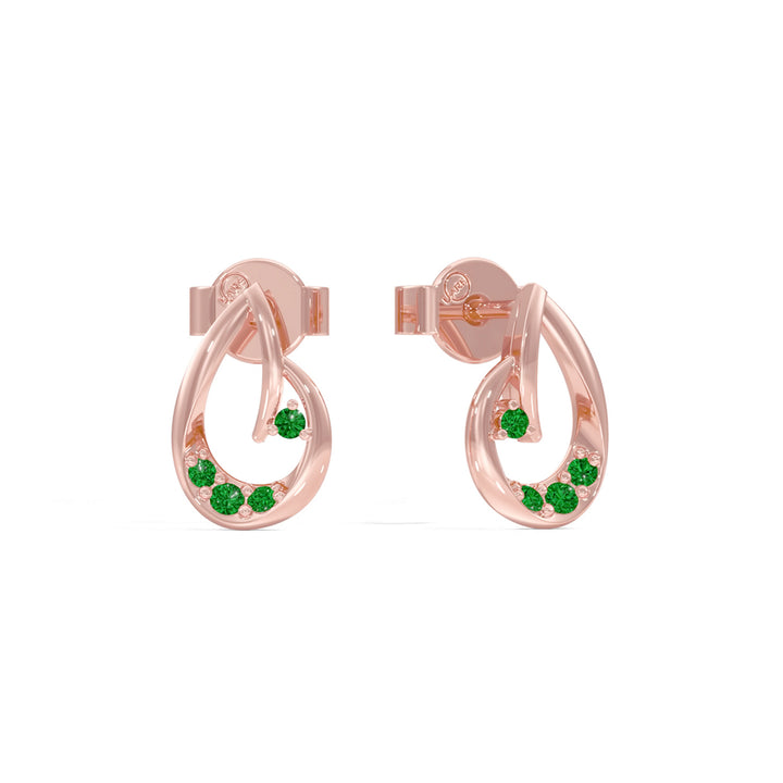 #metal_rose-gold-plated#stone-colour_emerald-green