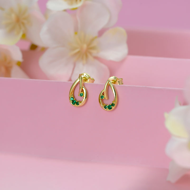 #metal_gold-plated#stone-colour_emerald-green