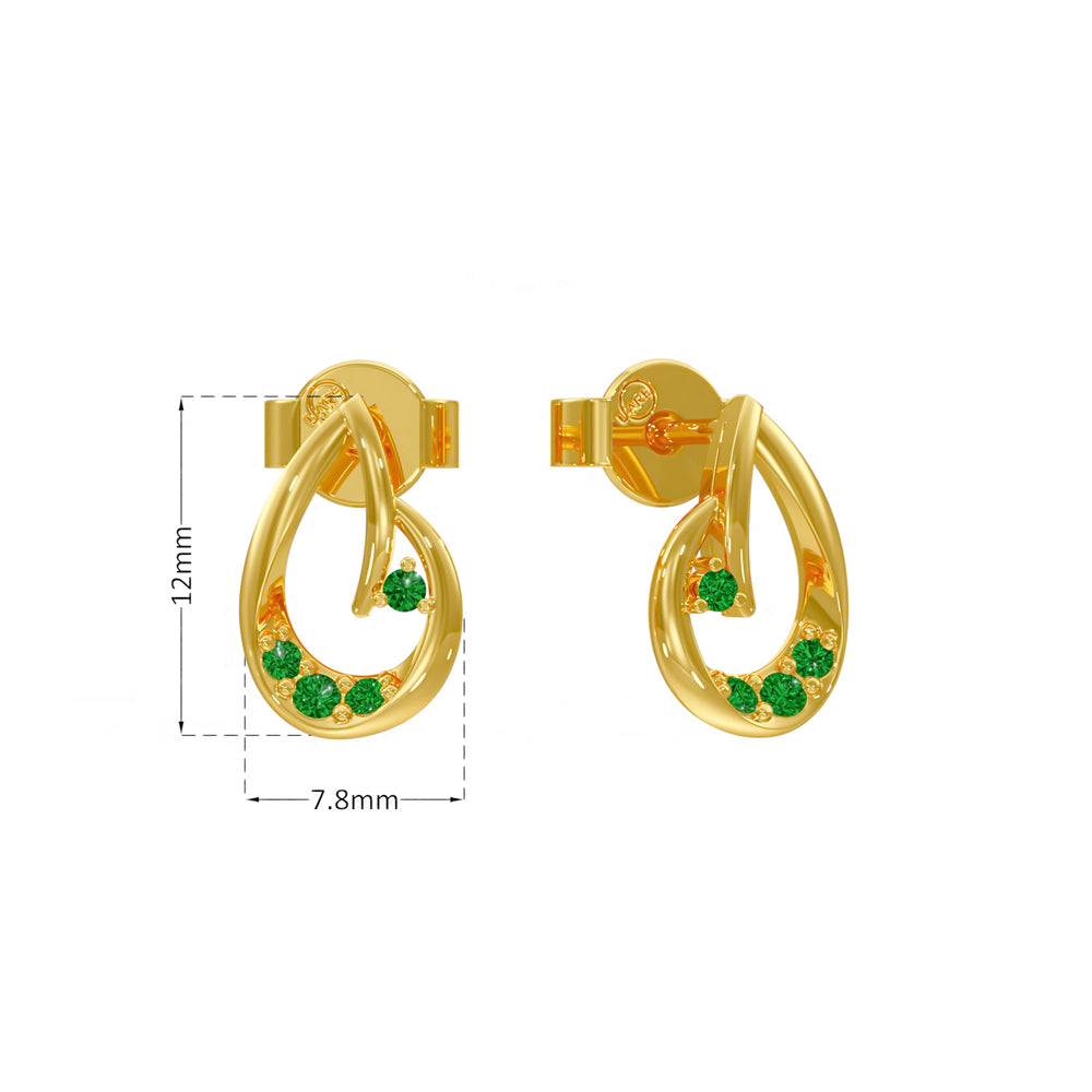 #metal_gold-plated#stone-colour_emerald-green