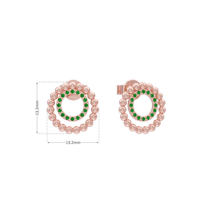 #metal_rose-gold-plated#stone-colour_emerald-green