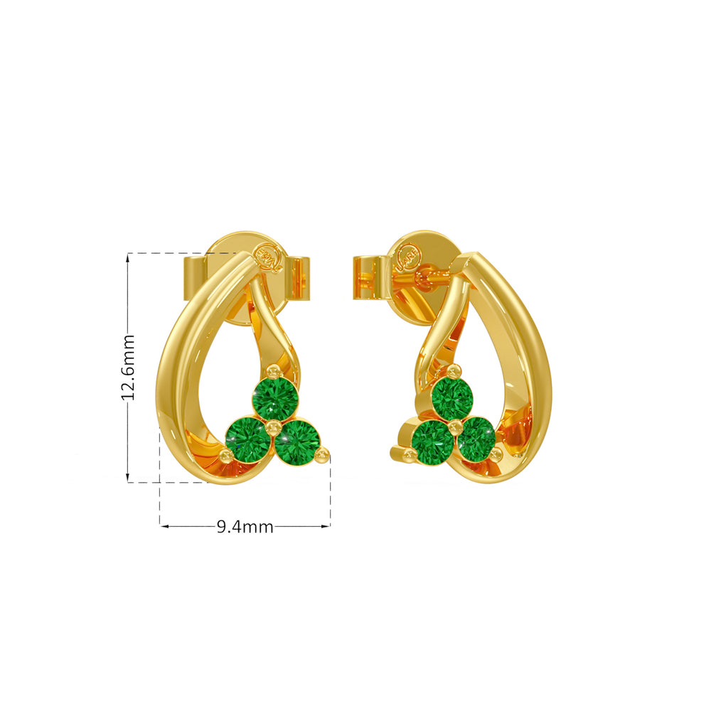 #metal_gold-plated#stone-colour_emerald-green