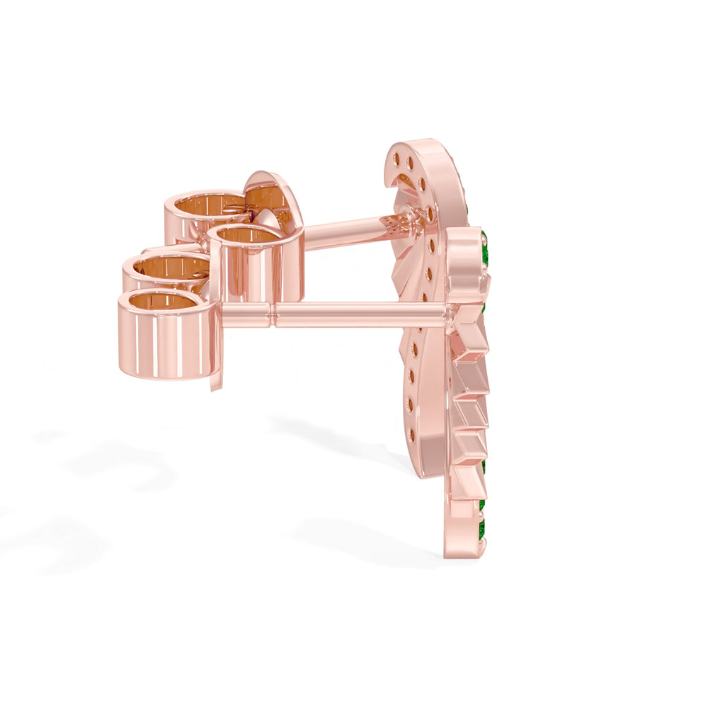 #metal_rose-gold-plated#stone-colour_emerald-green