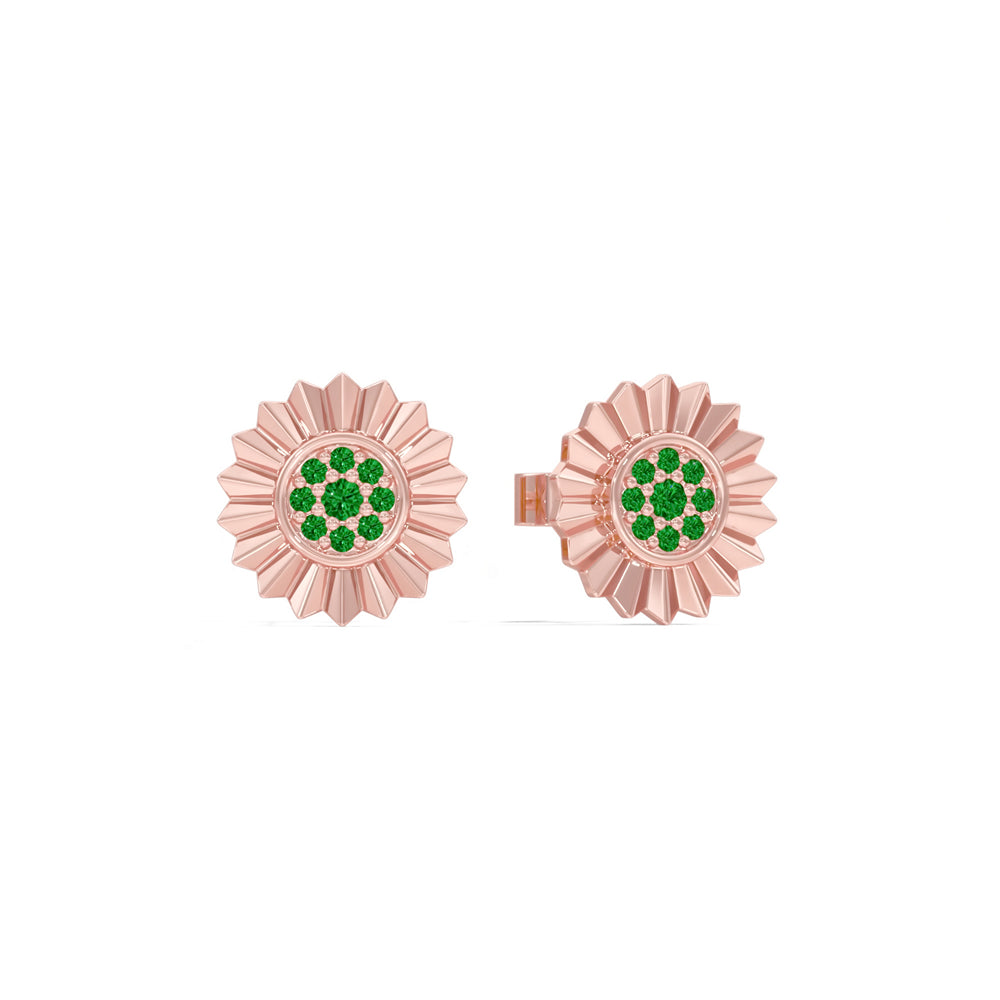 #metal_rose-gold-plated#stone-colour_emerald-green