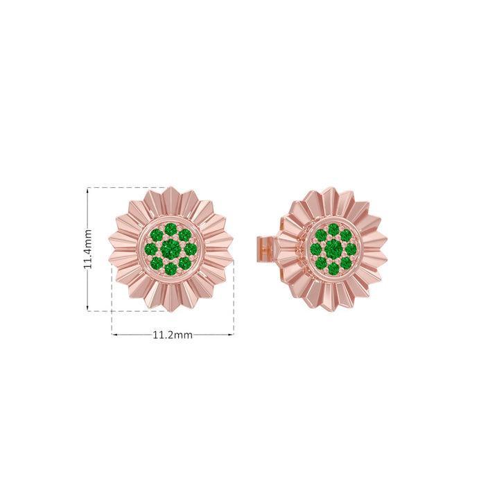 #metal_rose-gold-plated#stone-colour_emerald-green