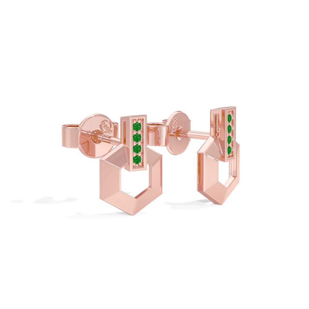 #metal_rose-gold-plated#stone-colour_emerald-green