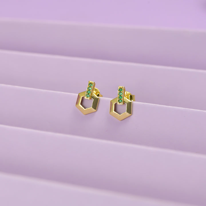 #metal_gold-plated#stone-colour_emerald-green