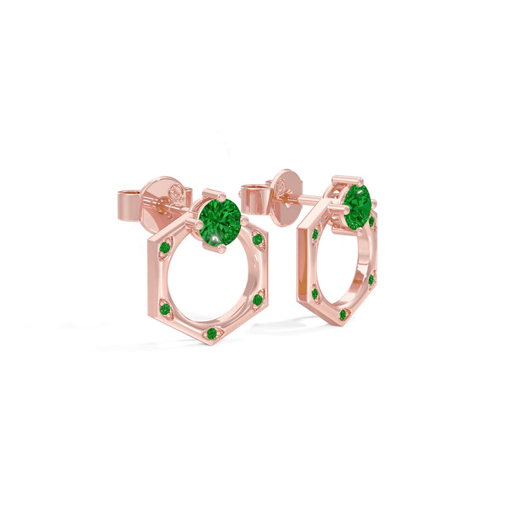 #metal_rose-gold-plated#stone-colour_emerald-green