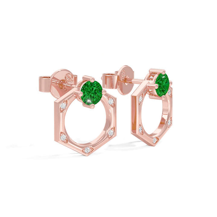 #metal_rose-gold-plated#stone-colour_emerald-green