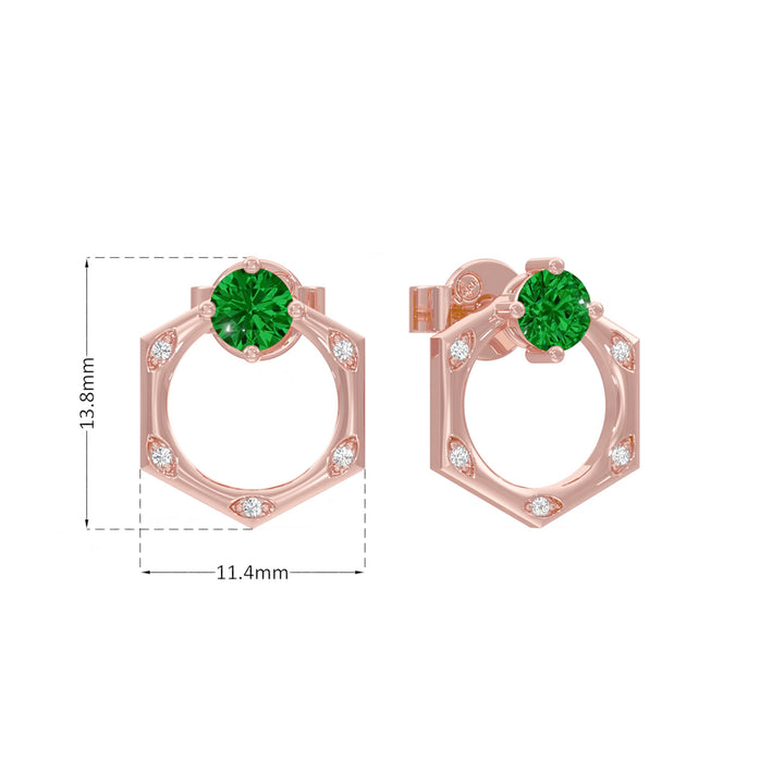 #metal_rose-gold-plated#stone-colour_emerald-green