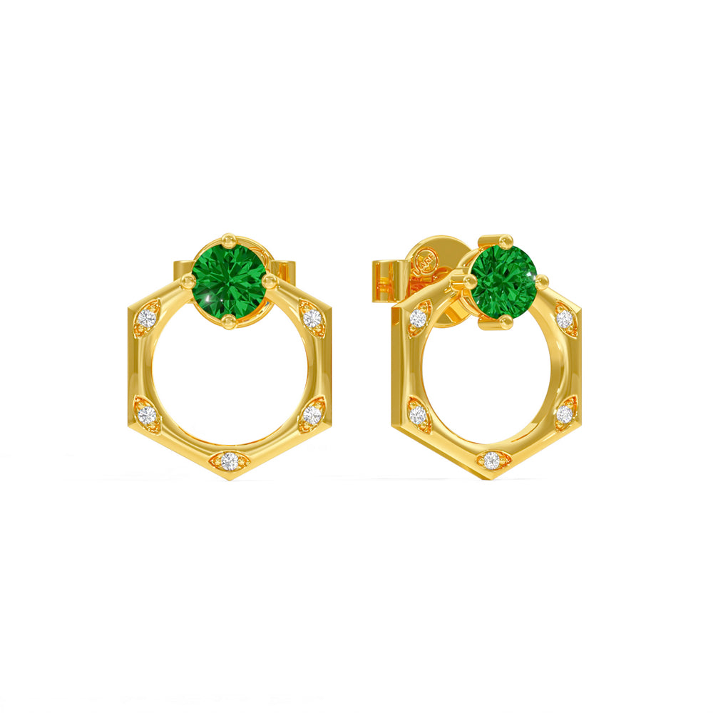 #metal_gold-plated#stone-colour_emerald-green