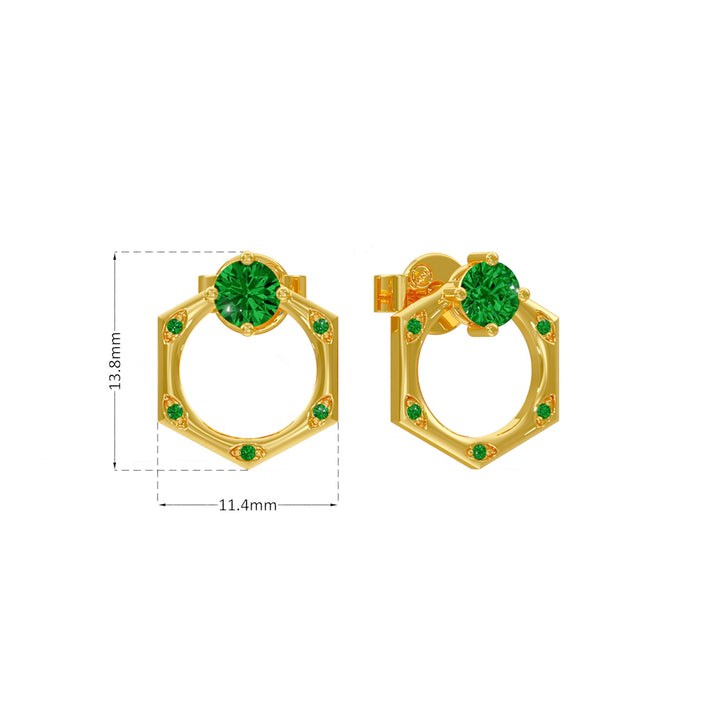 #metal_gold-plated#stone-colour_emerald-green