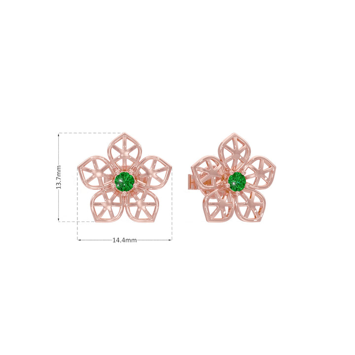 #metal_rose-gold-plated#stone-colour_emerald-green