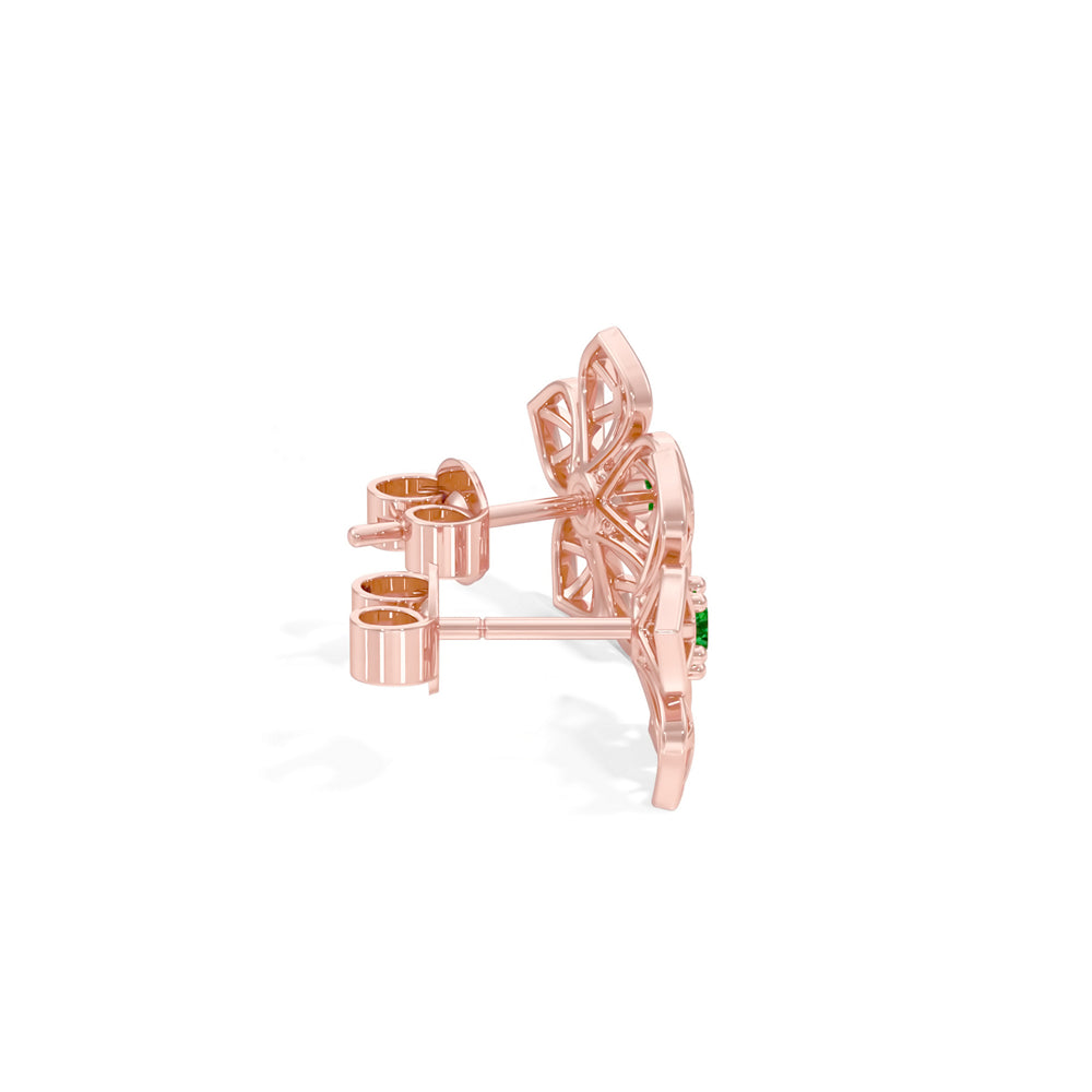 #metal_rose-gold-plated#stone-colour_emerald-green