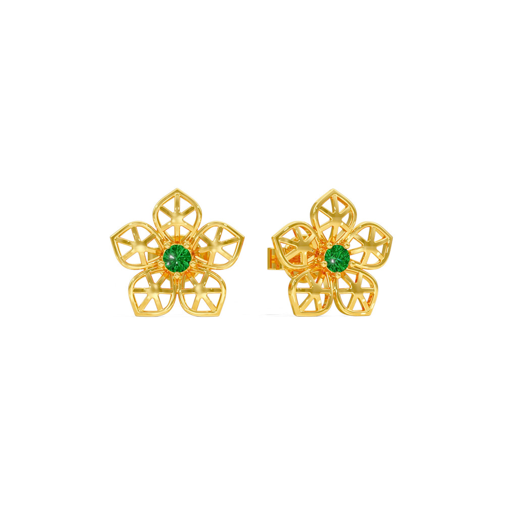 #metal_gold-plated#stone-colour_emerald-green