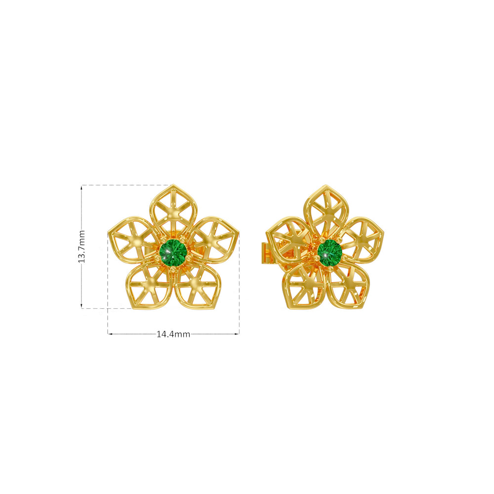 #metal_gold-plated#stone-colour_emerald-green