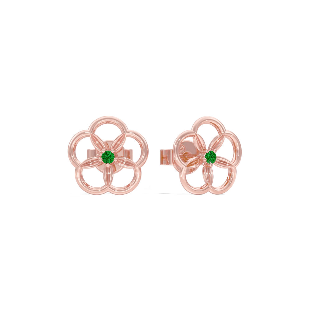 #metal_rose-gold-plated#stone-colour_emerald-green