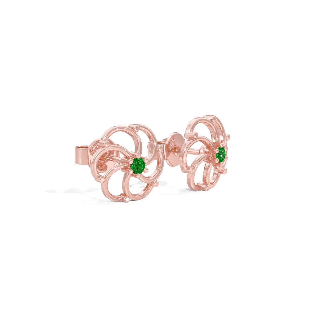 #metal_rose-gold-plated#stone-colour_emerald-green